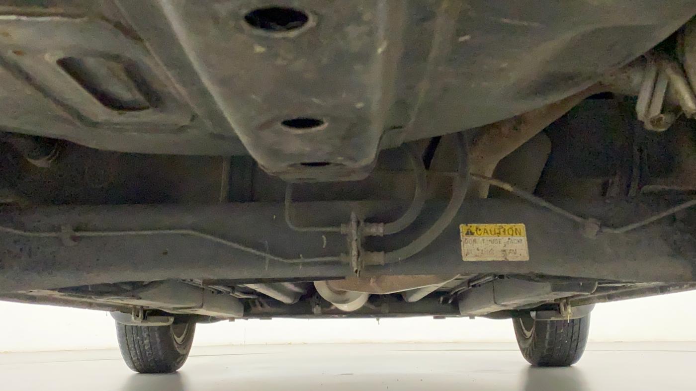 2014 Maruti Ritz ZXI, Petrol, Manual, 34,379 km, Rear Underbody