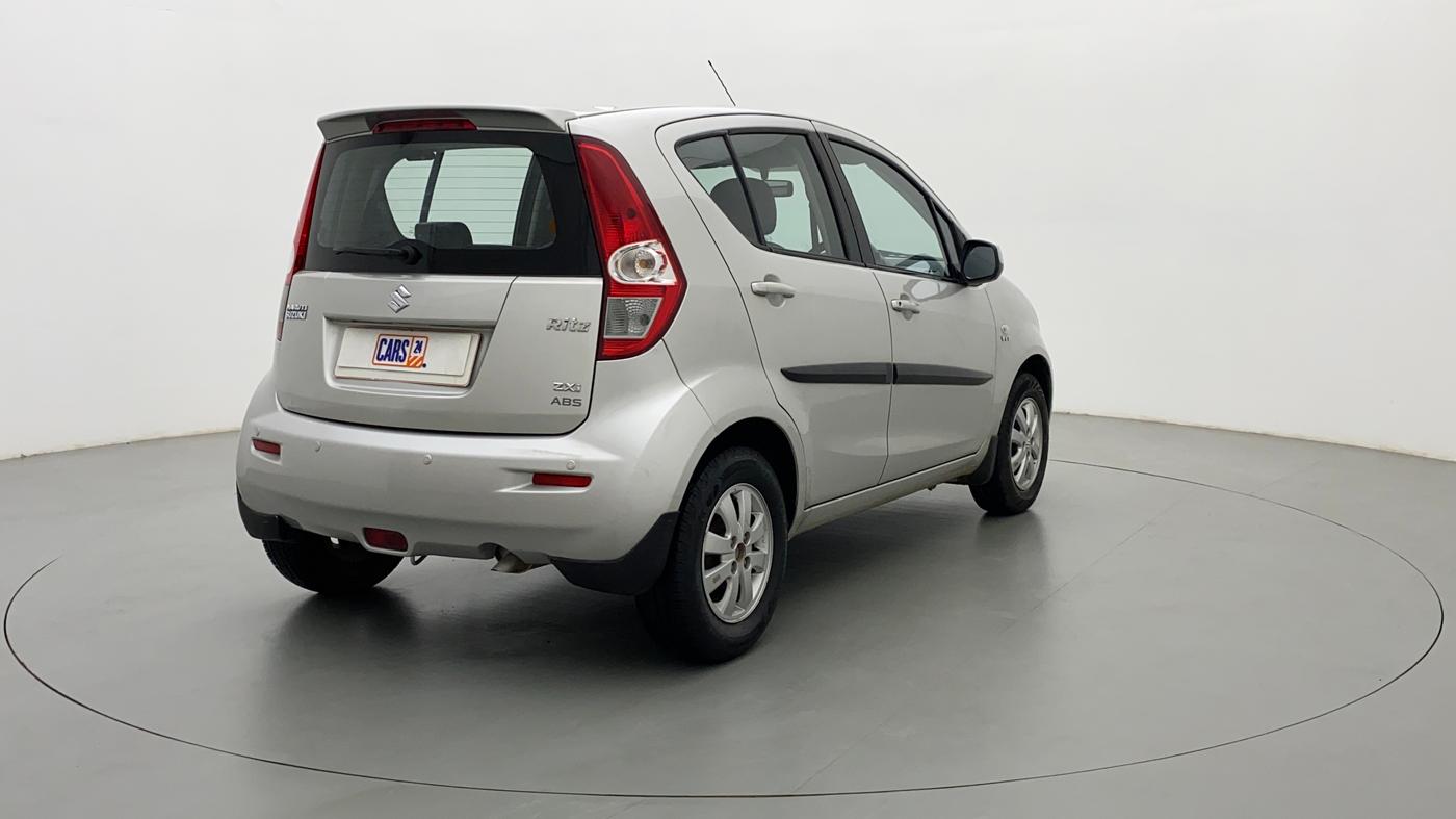 2014 Maruti Ritz ZXI, Petrol, Manual, 34,379 km, Right Back Diagonal