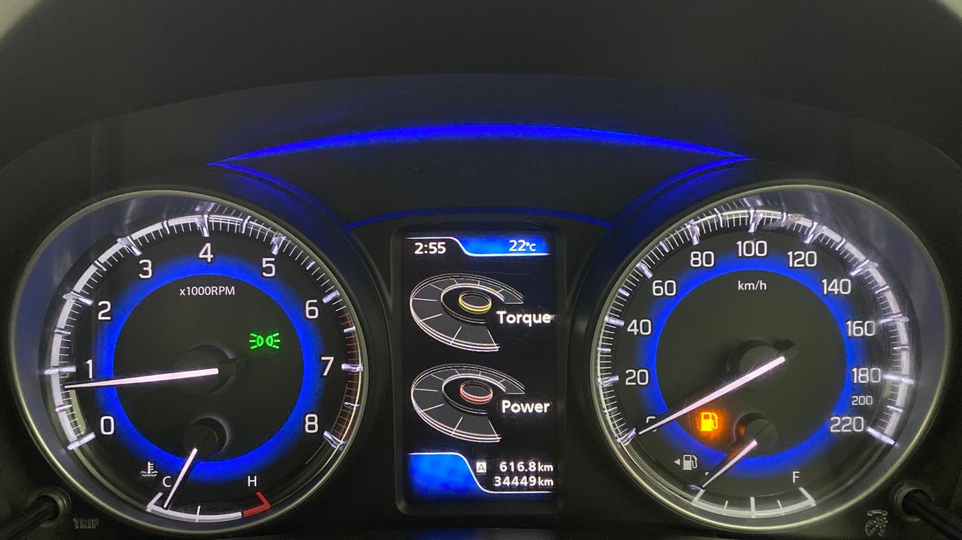 2018 Maruti Baleno ZETA 1.2 K12, Petrol, Manual, 34,491 km, Odometer Image
