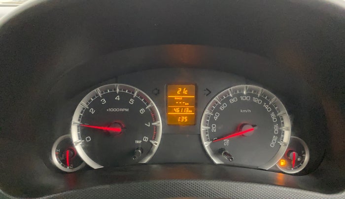 2014 Maruti Swift ZXI, Petrol, Manual, 46,071 km, Odometer Image