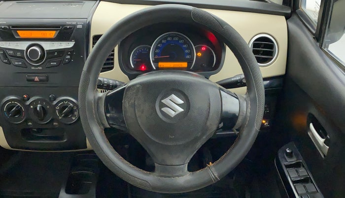 2017 Maruti Wagon R 1.0 VXI, CNG, Manual, 89,807 km, Steering Wheel Close Up