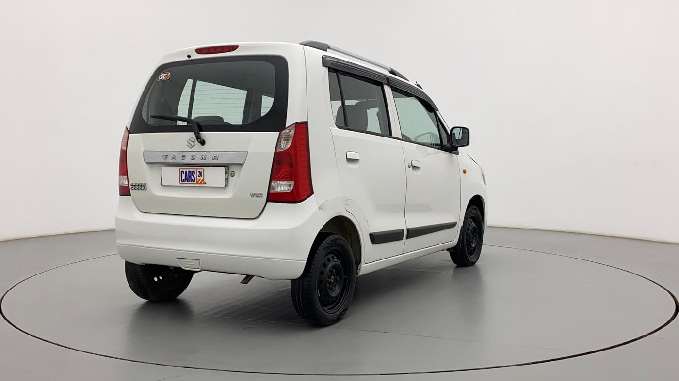 2017 Maruti Wagon R 1.0 VXI, CNG, Manual, 89,807 km, Right Back Diagonal