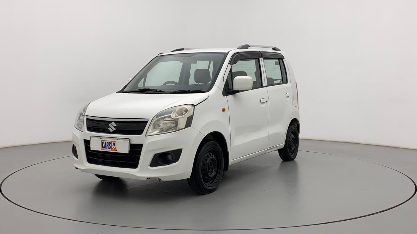 2017 Maruti Wagon R 1.0 VXI, CNG, Manual, 89,807 km, Left Front Diagonal