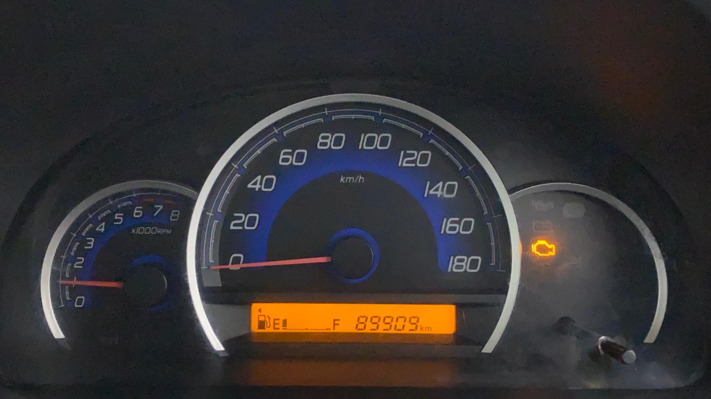 2017 Maruti Wagon R 1.0 VXI, CNG, Manual, 89,807 km, Odometer Image