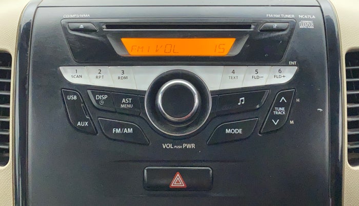 2017 Maruti Wagon R 1.0 VXI, CNG, Manual, 89,807 km, Infotainment System
