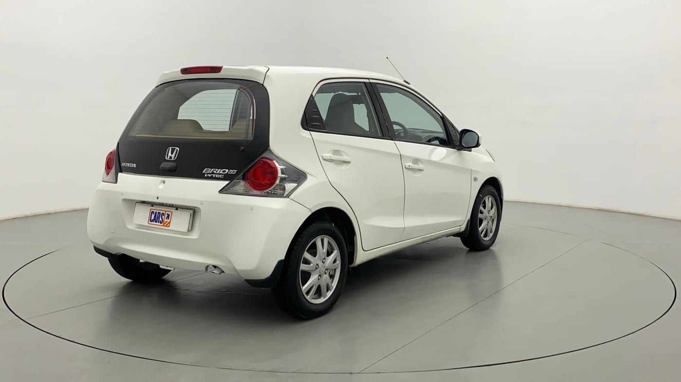 2013 Honda Brio 1.2 VX MT I VTEC, Petrol, Manual, 91,780 km, Right Back Diagonal