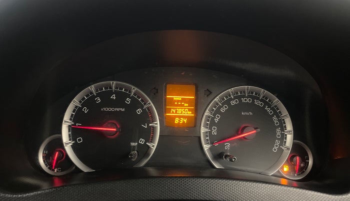 2017 Maruti Swift VXI O, Petrol, Manual, 1,47,828 km, Odometer Image