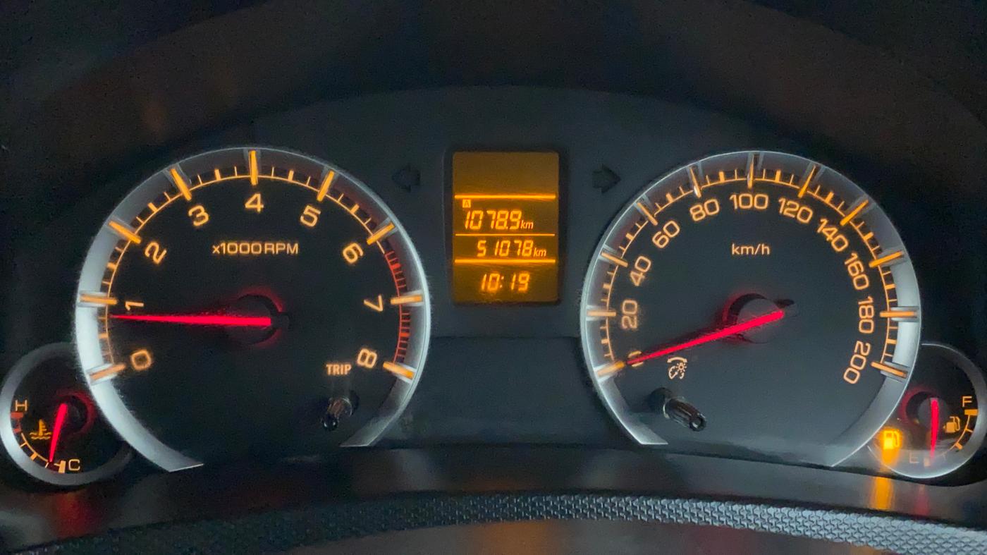 2015 Maruti Swift VXI, Petrol, Manual, 51,182 km, Odometer Image