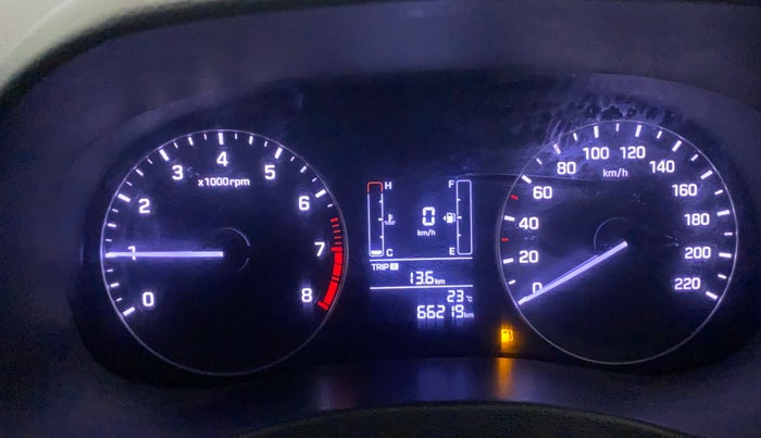 2017 Hyundai Creta E PLUS 1.6 PETROL, Petrol, Manual, 66,206 km, Odometer Image