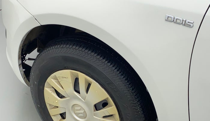2013 Maruti Swift VDI, Diesel, Manual, 45,677 km, Left fender - Lining loose
