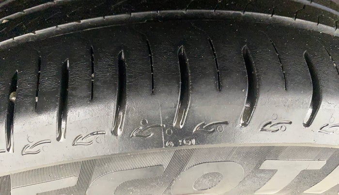 2023 Tata ALTROZ XZA PLUS, Petrol, Automatic, 19,122 km, Right Rear Tyre Tread