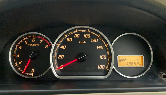 2013 Maruti Zen Estilo VXI, Petrol, Manual, 13,642 km, Odometer Image
