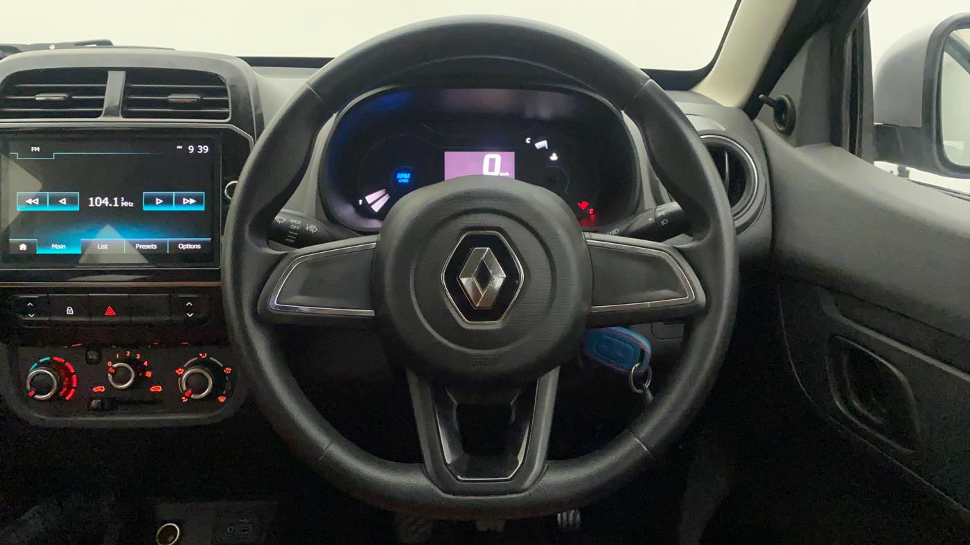 2020 Renault Kwid RXT 1.0 (O), Petrol, Manual, 46,779 km, Steering Wheel Close Up