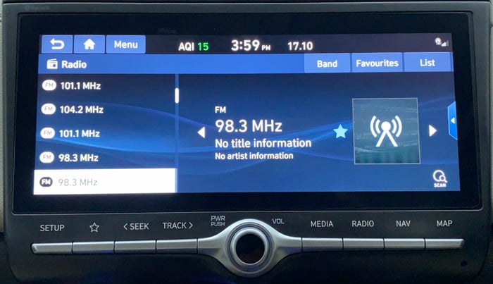 2021 Hyundai Creta SX (O) AT 1.5 DIESEL, Diesel, Automatic, 66,997 km, Infotainment System