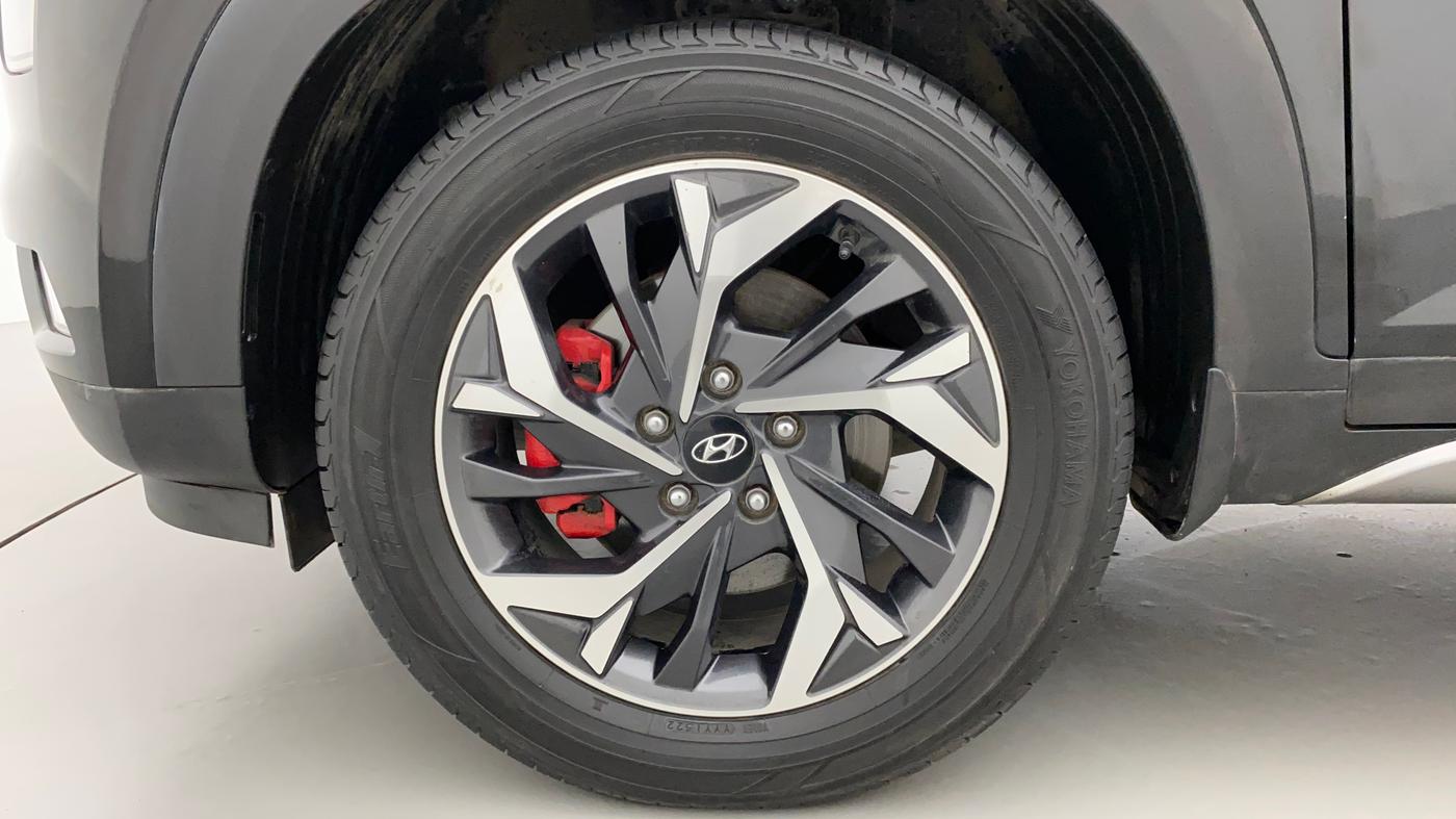 2021 Hyundai Creta SX (O) AT 1.5 DIESEL, Diesel, Automatic, 66,997 km, Left Front Wheel