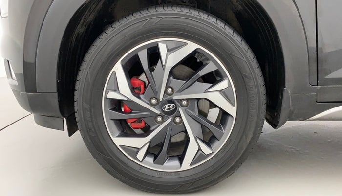 2021 Hyundai Creta SX (O) AT 1.5 DIESEL, Diesel, Automatic, 66,997 km, Left Front Wheel