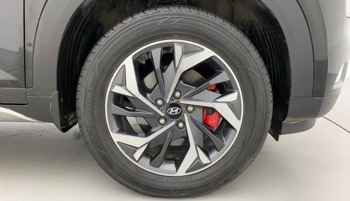 2021 Hyundai Creta SX (O) AT 1.5 DIESEL, Diesel, Automatic, 66,997 km, Right Front Wheel