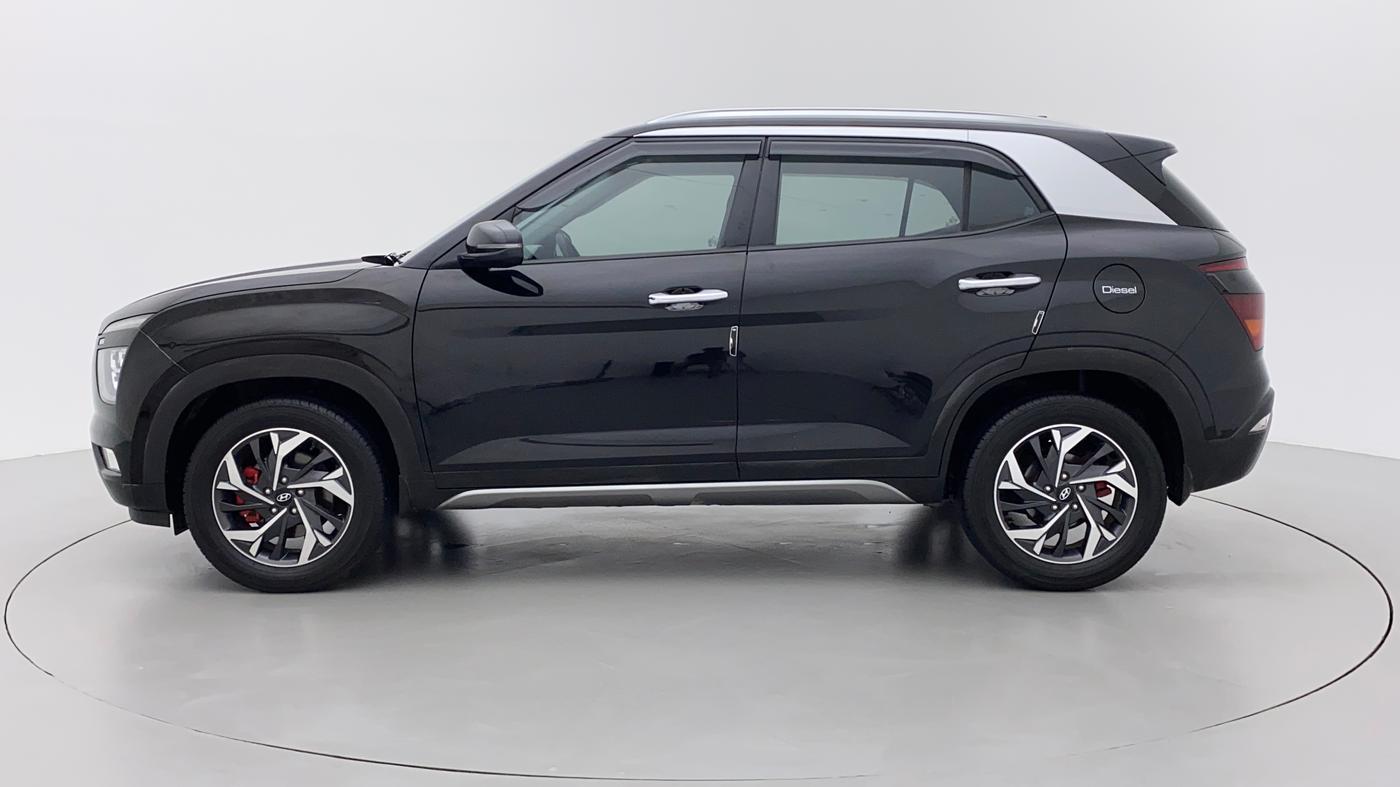 2021 Hyundai Creta SX (O) AT 1.5 DIESEL, Diesel, Automatic, 66,997 km, Left Side