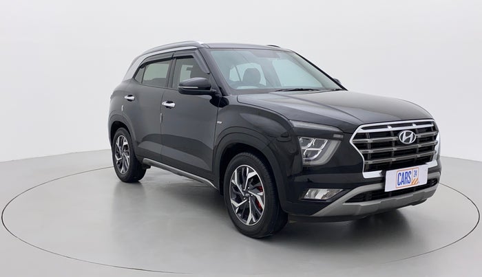 2021 Hyundai Creta SX (O) AT 1.5 DIESEL, Diesel, Automatic, 66,997 km, Right Front Diagonal
