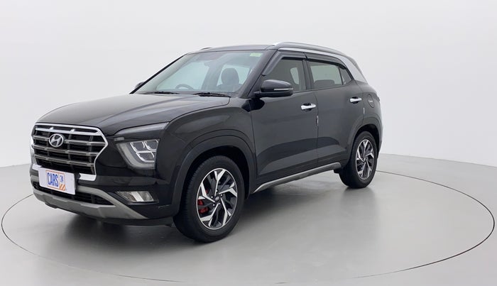 2021 Hyundai Creta SX (O) AT 1.5 DIESEL, Diesel, Automatic, 66,997 km, Left Front Diagonal