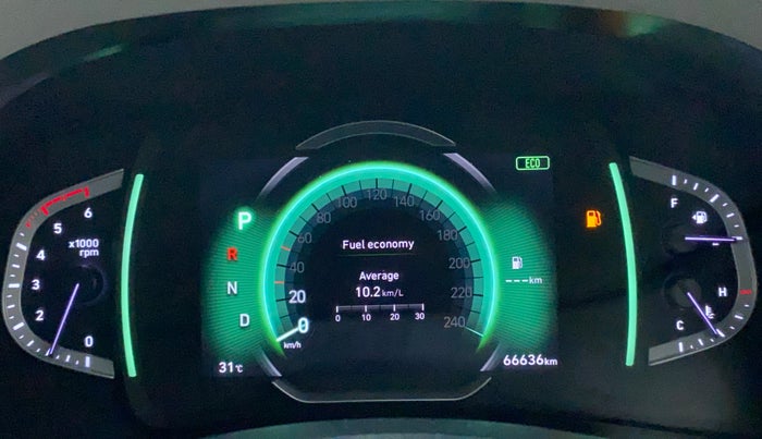 2021 Hyundai Creta SX (O) AT 1.5 DIESEL, Diesel, Automatic, 66,997 km, Odometer Image