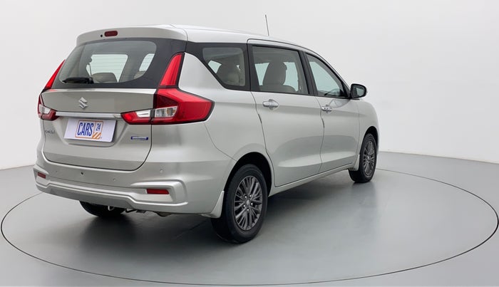2019 Maruti Ertiga ZXI SMART HYBRID AT, Petrol, Automatic, 39,634 km, Right Back Diagonal