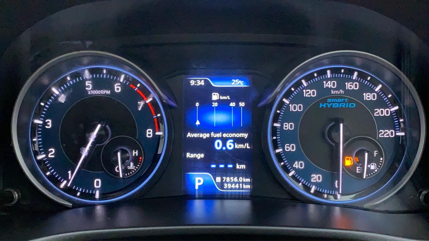2019 Maruti Ertiga ZXI SMART HYBRID AT, Petrol, Automatic, 39,634 km, Odometer Image