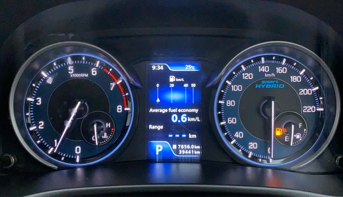 2019 Maruti Ertiga ZXI SMART HYBRID AT, Petrol, Automatic, 39,634 km, Odometer Image