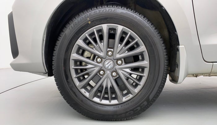 2019 Maruti Ertiga ZXI SMART HYBRID AT, Petrol, Automatic, 39,634 km, Left Front Wheel