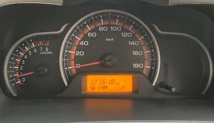 2015 Maruti Alto K10 VXI, Petrol, Manual, 1,27,598 km, Odometer Image