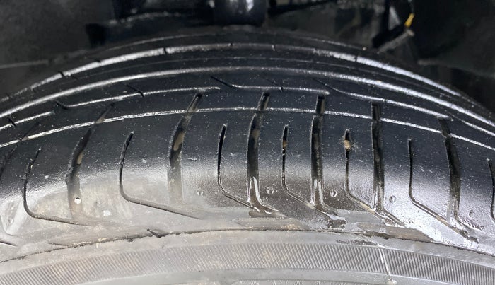 2021 Tata NEXON XZ+ OPT PETROL, Petrol, Manual, 12,392 km, Left Front Tyre Tread