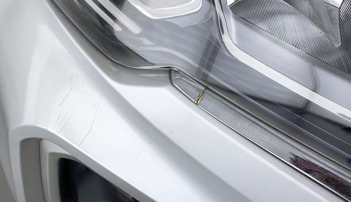 2021 Tata NEXON XZ+ OPT PETROL, Petrol, Manual, 12,392 km, Front bumper - Chrome strip damage