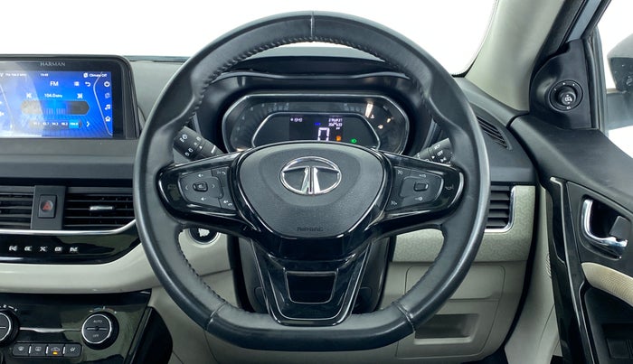 2021 Tata NEXON XZ+ OPT PETROL, Petrol, Manual, 12,392 km, Steering Wheel Close Up