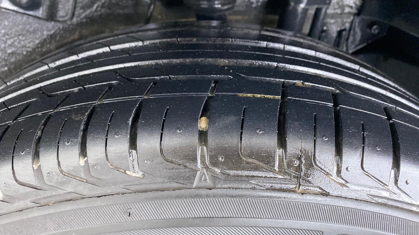 2021 Tata NEXON XZ+ OPT PETROL, Petrol, Manual, 12,392 km, Left Rear Tyre Tread