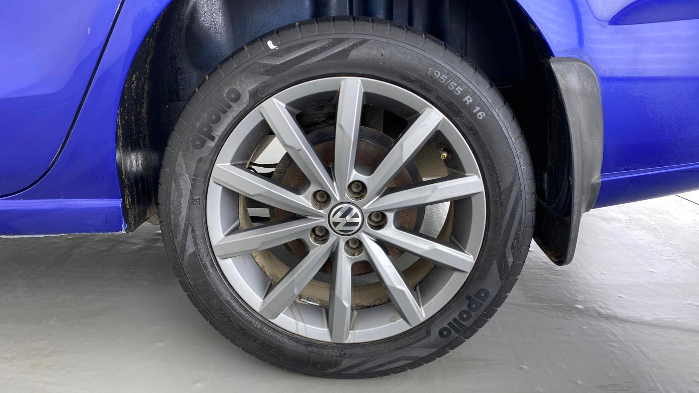 2019 Volkswagen Vento 1.2 TSI HIGHLINE PLUS AT, Petrol, Automatic, 48,179 km, Left Rear Wheel