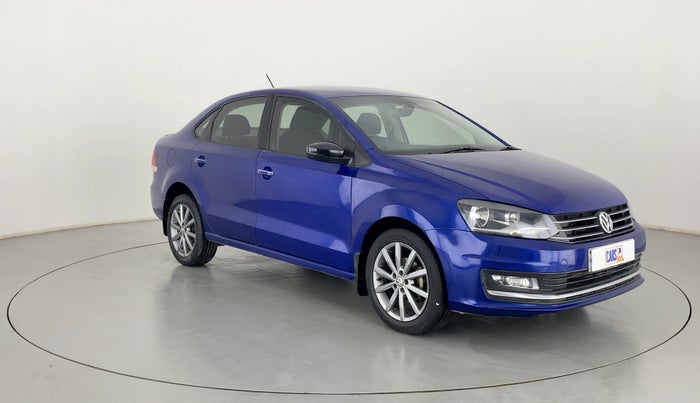 2019 Volkswagen Vento 1.2 TSI HIGHLINE PLUS AT, Petrol, Automatic, 48,179 km, Right Front Diagonal