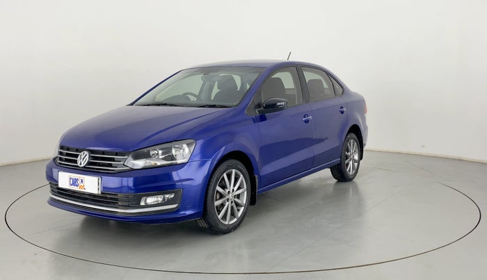 2019 Volkswagen Vento 1.2 TSI HIGHLINE PLUS AT, Petrol, Automatic, 48,179 km, Left Front Diagonal