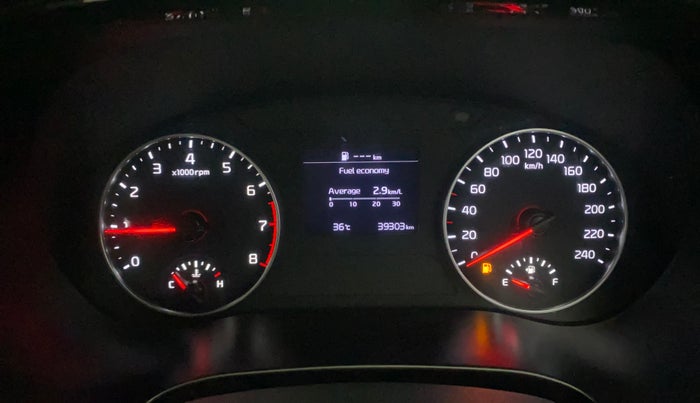 2020 KIA SELTOS HTX 1.5 PETROL, Petrol, Manual, 39,303 km, Odometer Image