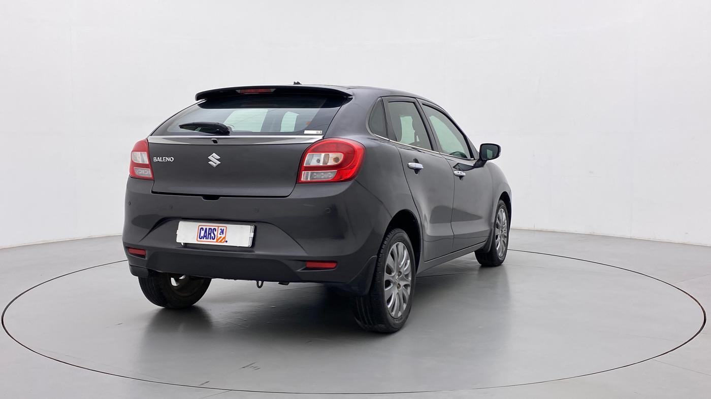 2019 Maruti Baleno ALPHA CVT PETROL 1.2, Petrol, Automatic, 34,861 km, Right Back Diagonal