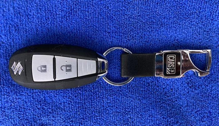 2019 Maruti Baleno ALPHA CVT PETROL 1.2, Petrol, Automatic, 34,861 km, Key Close Up