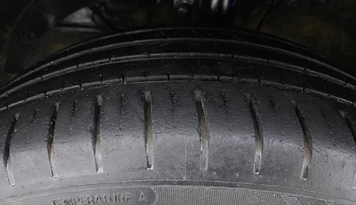 2019 Maruti Baleno ALPHA CVT PETROL 1.2, Petrol, Automatic, 34,861 km, Left Front Tyre Tread