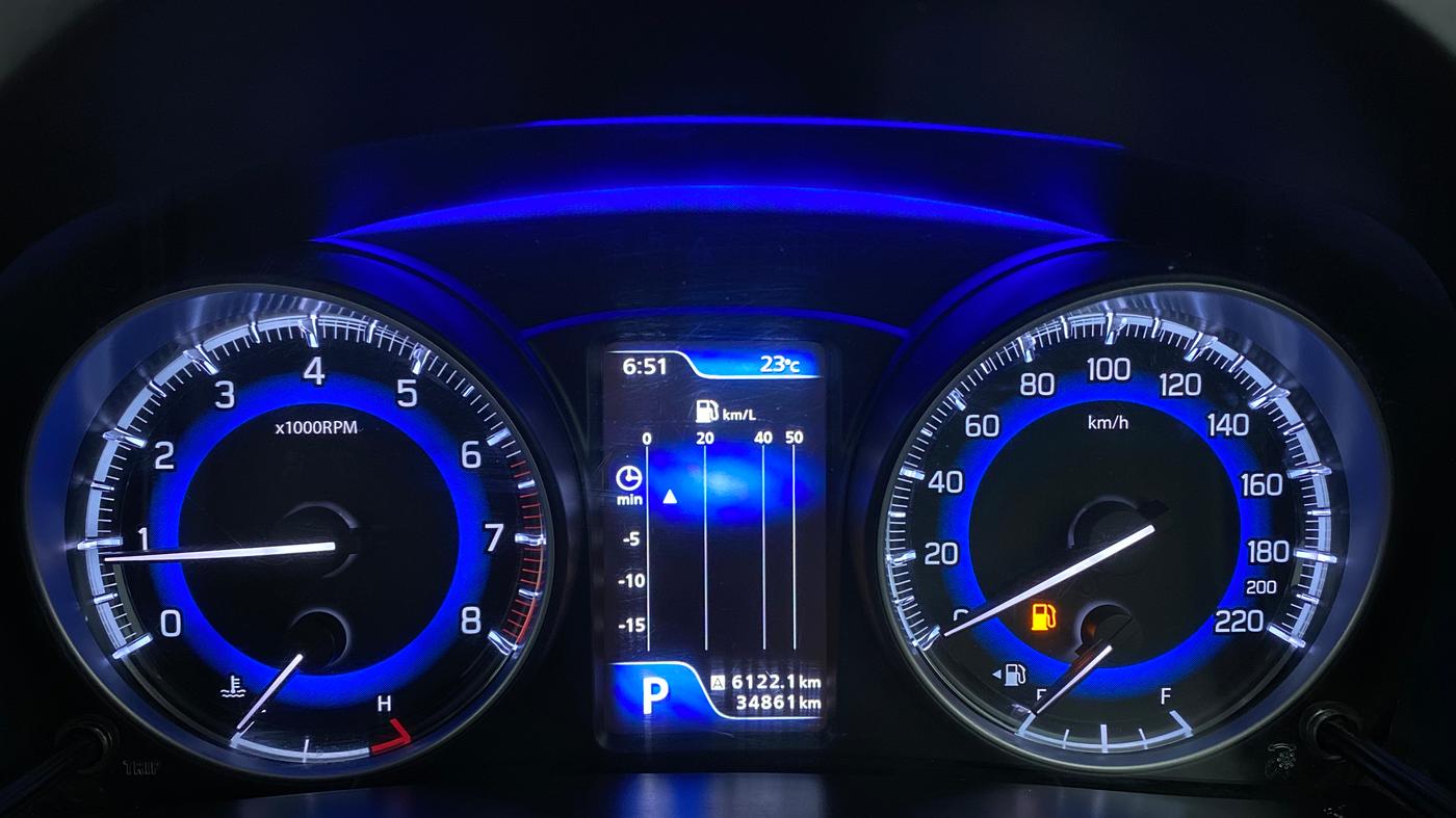 2019 Maruti Baleno ALPHA CVT PETROL 1.2, Petrol, Automatic, 34,861 km, Odometer Image