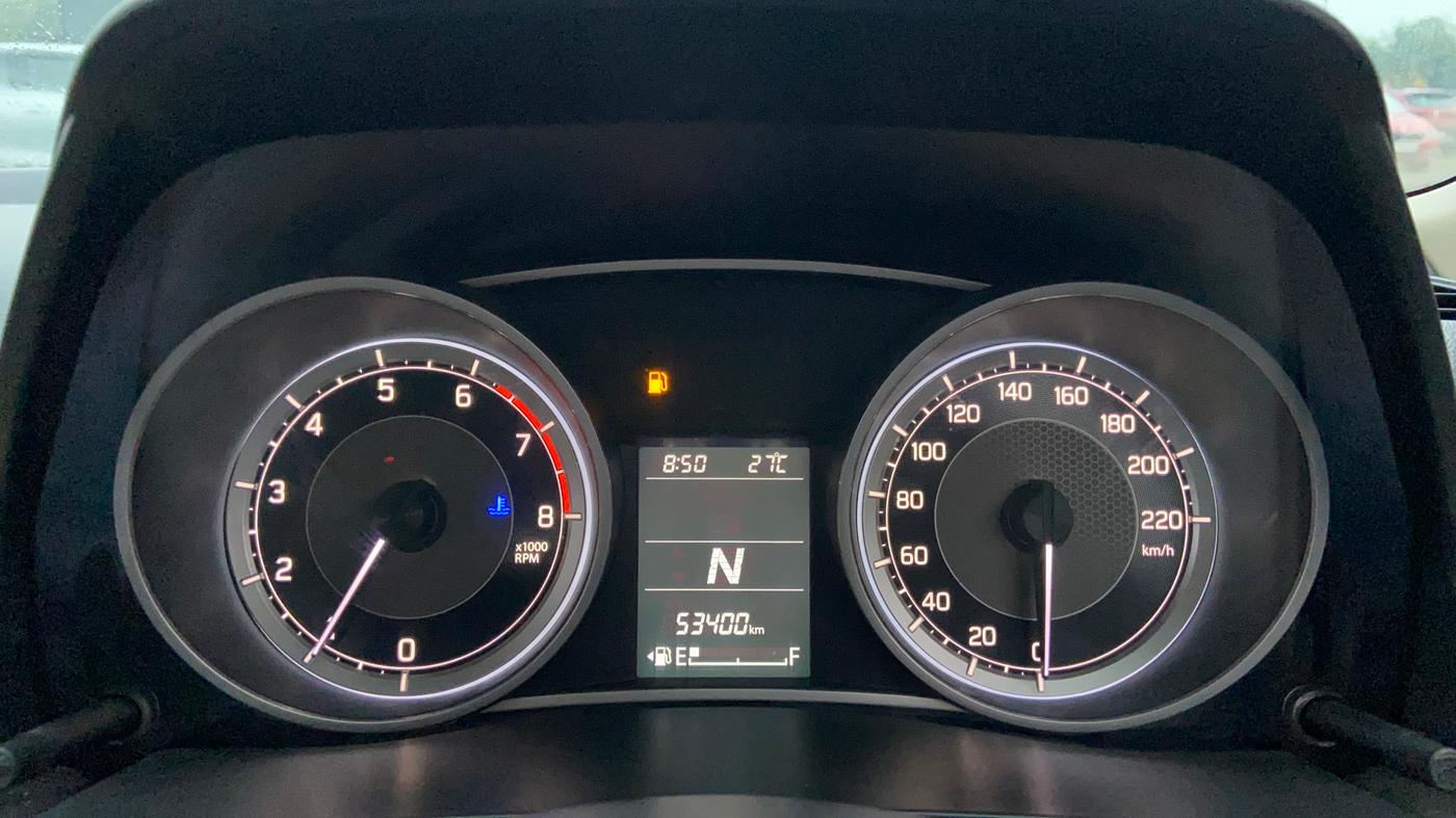 2017 Maruti Dzire VXI AMT, Petrol, Automatic, 53,392 km, Odometer Image