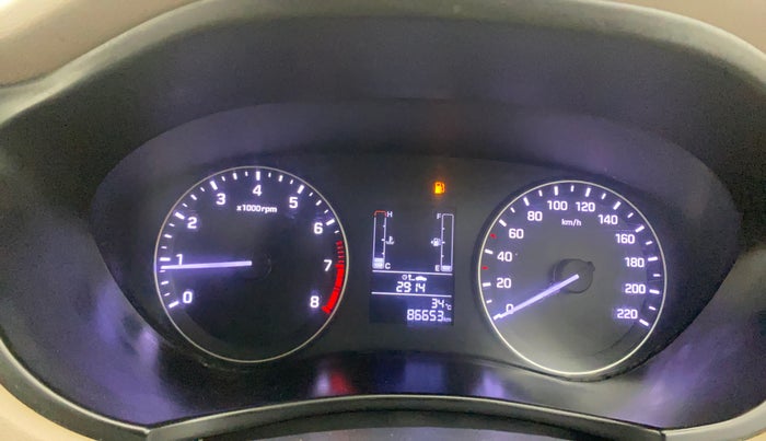 2016 Hyundai Elite i20 MAGNA 1.2, Petrol, Manual, 86,653 km, Odometer Image