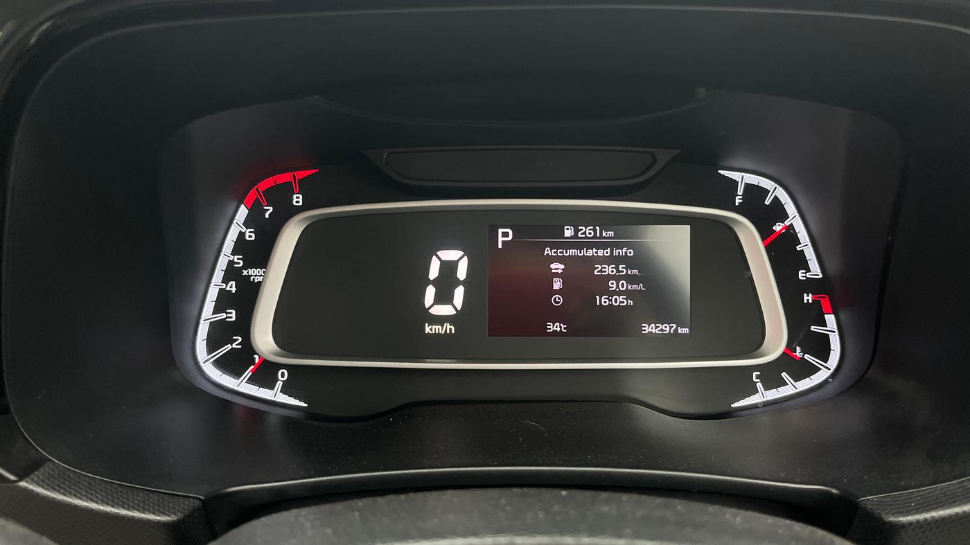 2022 KIA SONET HTX ANNIVERSARY EDITION 1.0 DCT, Petrol, Automatic, 34,296 km, Odometer Image