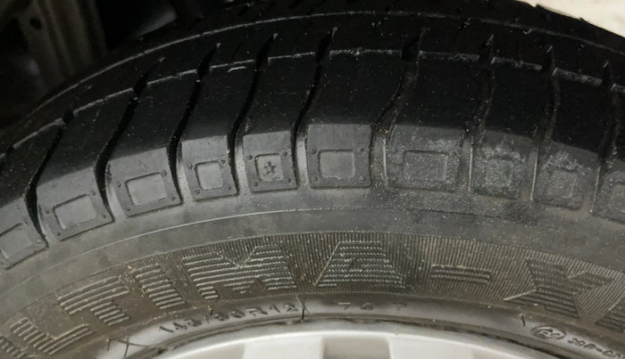 2021 Maruti Alto LXI CNG, CNG, Manual, 67,396 km, Left Rear Tyre Tread