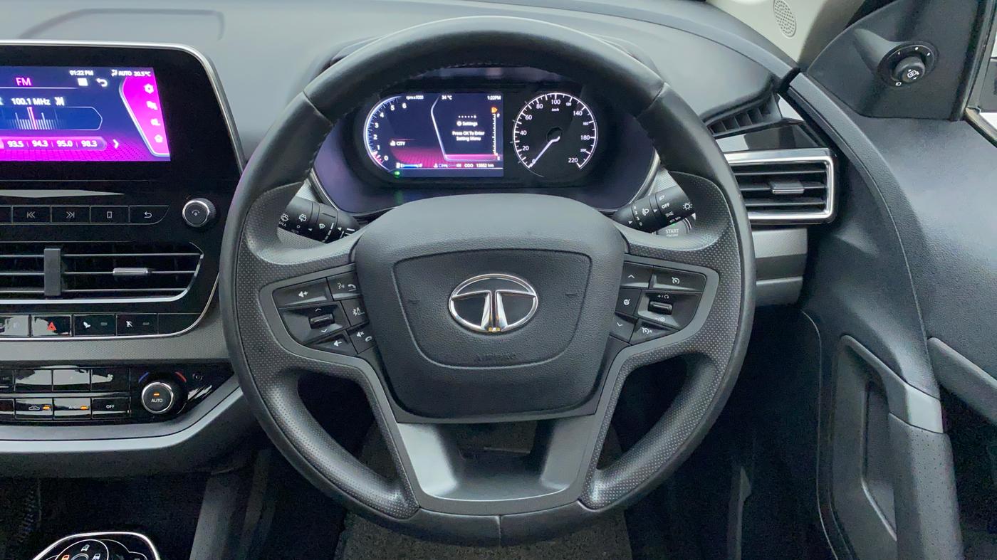 2020 Tata Harrier XZ+ DARK EDITION, Diesel, Manual, 13,451 km, Steering Wheel Close Up