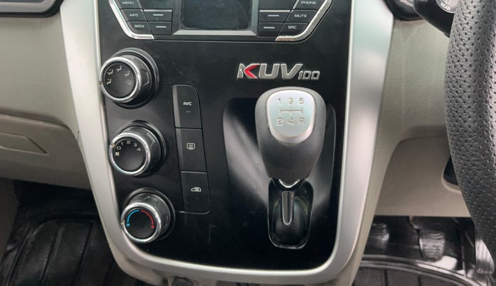 2015 Mahindra Kuv100 K8 5 STR, Petrol, Manual, 37,128 km, Gear Lever