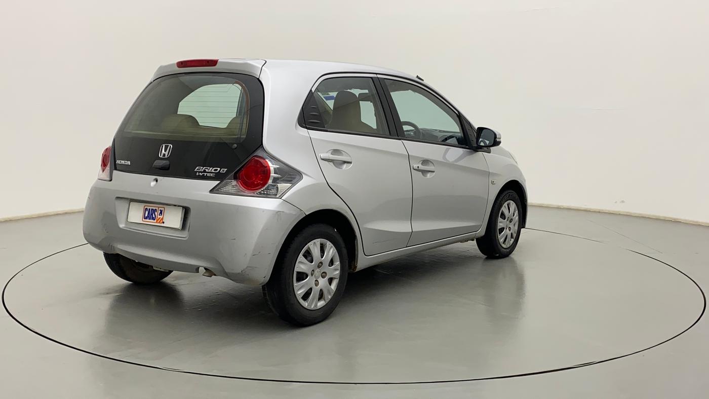 2014 Honda Brio S MT, Petrol, Manual, 76,356 km, Right Back Diagonal
