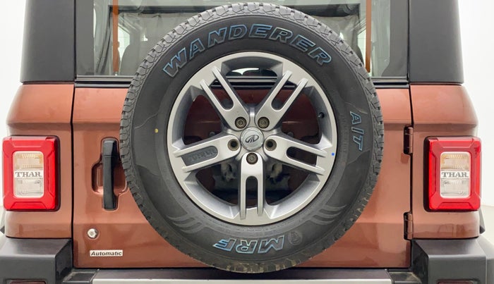 2021 Mahindra Thar LX PETROL HT 4WD AT, Petrol, Automatic, 34,335 km, Spare Tyre